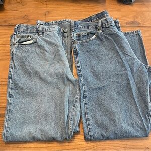 Set of 2 Light Wash Size 36x32 Rural King Jeans